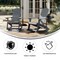 Flash Furniture Gray Poly Resin Adirondack Style Rocking Chair JJ-C14705-GY-GG - alternate 4